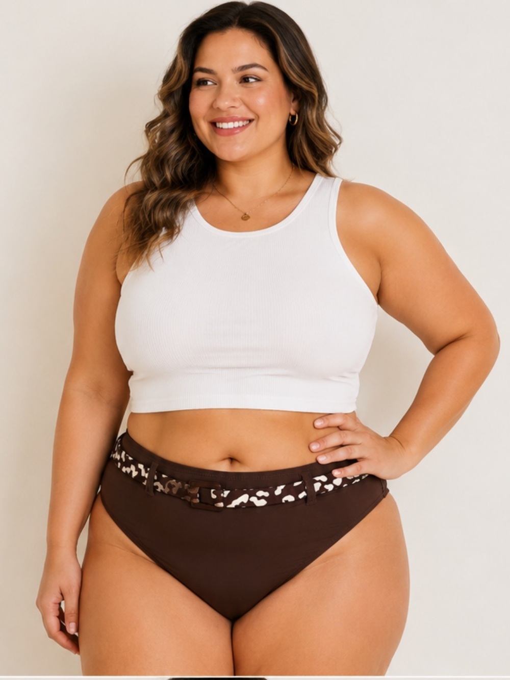 Brown BIKINI Bottoms